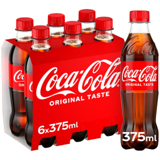 Coca-Cola Original Taste 6 x 375ml