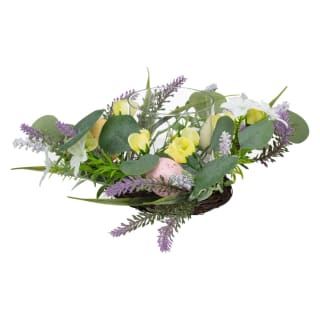 Easter Candle Holder & Wreath