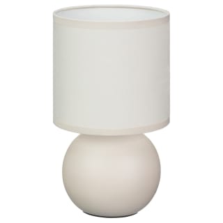 Ceramic Sphere Lamp - Cream