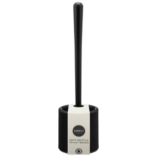 Soft Bristle Toilet Brush - Black