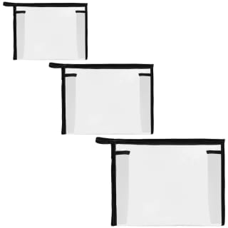 Travel Essential Clear Bags 3pk
