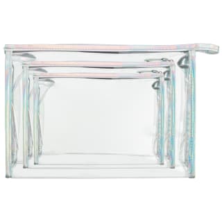 Travel Essential Clear Bags 3pk