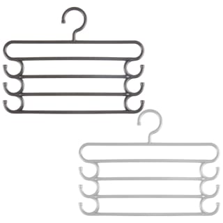 Trouser Hangers With Hooks 2pk