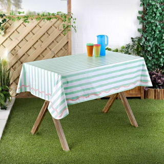 Simply Wipe Clean Table Cloth - Green