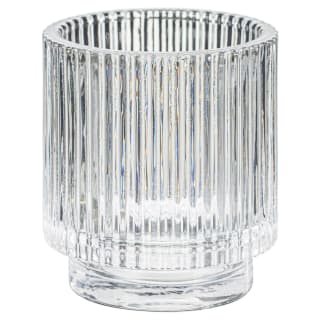 Simply Everyday Glass Ribbed Tealight Holder