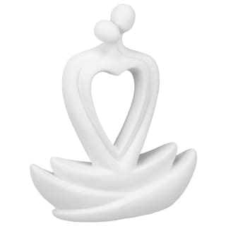 Karina Bailey White Heart Ornament