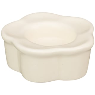 Flower Candle Holder - Cream