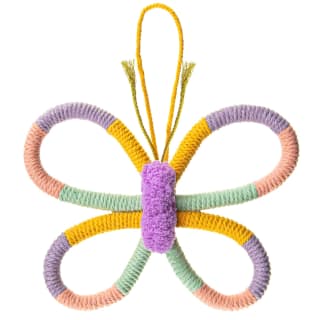 Butterfly Hanging Decoration - Purple