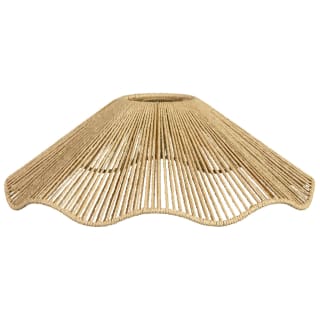 Wave Paper Rope Shade - Natural