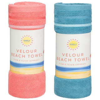 406205-plain-velour-beach-towel-pink