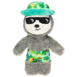 Cool Vibes Summer Sloth Dog Toy - Hawaiian