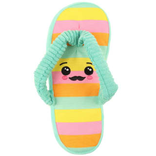 Cool Vibes Funky Flip-Flops Dog Toy - Blue