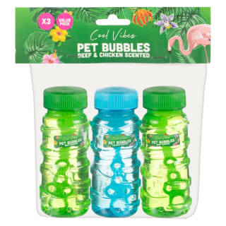 Cool Vibes Scented Pet Bubbles 3pk - Beef & Chicken