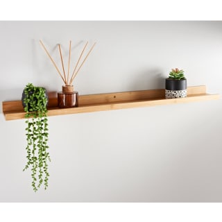 Urbanist Bamboo Wall Shelf 80cm