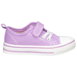 Younger Kids Velcro Trainers - Lilac