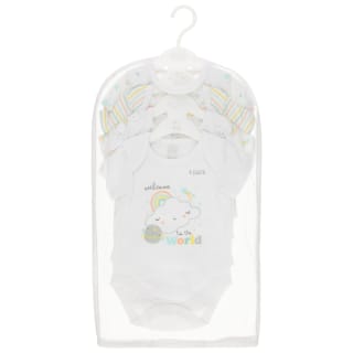 Baby Bodysuit 4pk - White