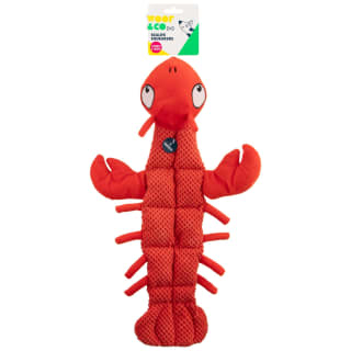 Woof & Co Sea Life Squeakers Dog Toy - Lobster