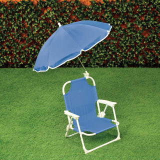 Kids Parasol Chair - Blue