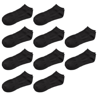 Men's Trainer Socks 10pk - Black