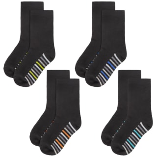 Kids Heel & Toe Socks 7pk - Stripes