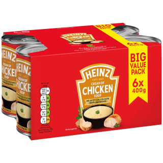 Heinz Chicken Soup Big Value Pack 6 x 400g