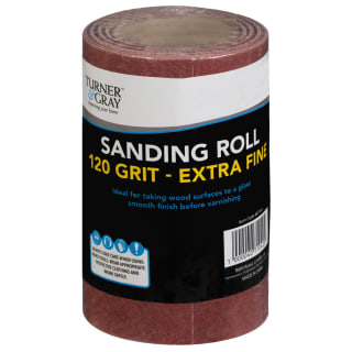 Turner & Gray Sanding Roll - 120 Grit Extra Fine