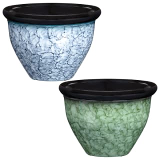 407217-glazed-effect-plastic-planter-31x22cm-group