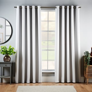 Simply Everyday 100% Blackout Curtains 46 x 72&quot; - Silver