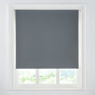 Blackout Roller Blind 120 x 170cm - Charcoal