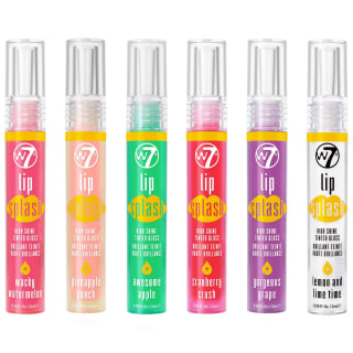 W7 Lip Splash Lip Gloss 2ml - Assorted