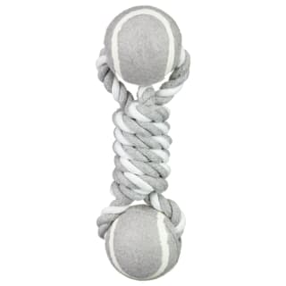 Little Tennis Ball Rope Puppy Toy