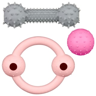 407793-puppy-3pk-rubber-toy-pack-pink-group