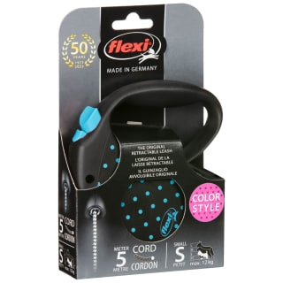 Flexi Lead Small Spot Pattern 5m - Blue