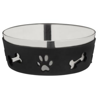 Stainless Steel Pet Bowl - Black