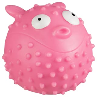 Ocean Adventures Squeaky Fish Dog Toy - Pink