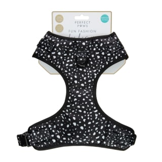 Black Fashion Dog Harness - Medium