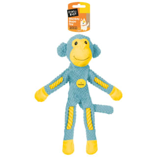 Monkey Rope Toy - Blue