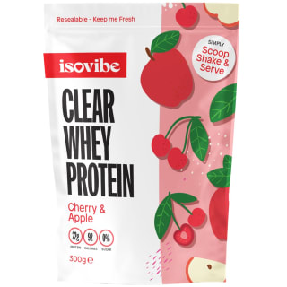 Isovibe Clear Whey Protein 300g - Cherry & Apple