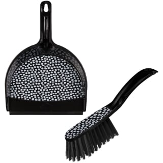 Printed Dustpan & Brush - Mono