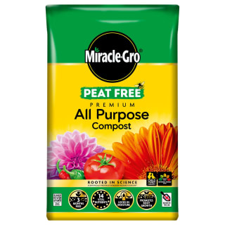 Miracle-Gro All Purpose Peat Free Compost 50L