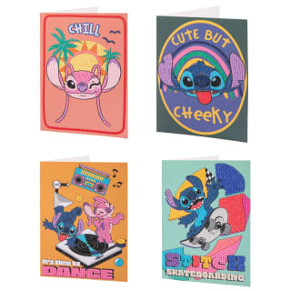 Stitch Crystal Card - Assorted