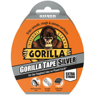 Gorilla Cloth Tape Silver 11m