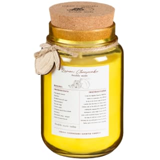 Summer Dessert Pudding Candle- Lemon