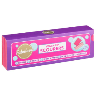 Fabulosa Washing Up Scourers 4pk