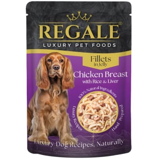 Regale Fillets in Jelly 100g - Chicken Breast with Rice & Liver