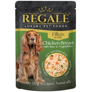 Regale Fillets in Jelly 100g - Chicken Breast with Rice & Veg