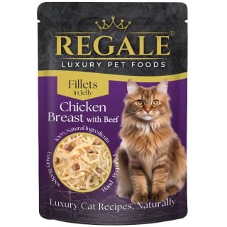 Regale Fillets in Jelly 70g - Chicken Breast with Beef