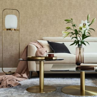 Mantella Champagne Textured Wallpaper