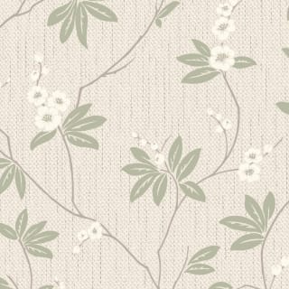 409086-amelie-blossom-beige-and-green-wallpaper