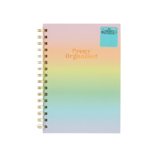 A5 Hardback Notebook - Pretty Organised